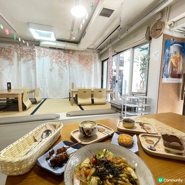 [香港素食] 坪洲 | 茶屋 達磨：小島日系風情小店 素食烏冬配必吃甜品