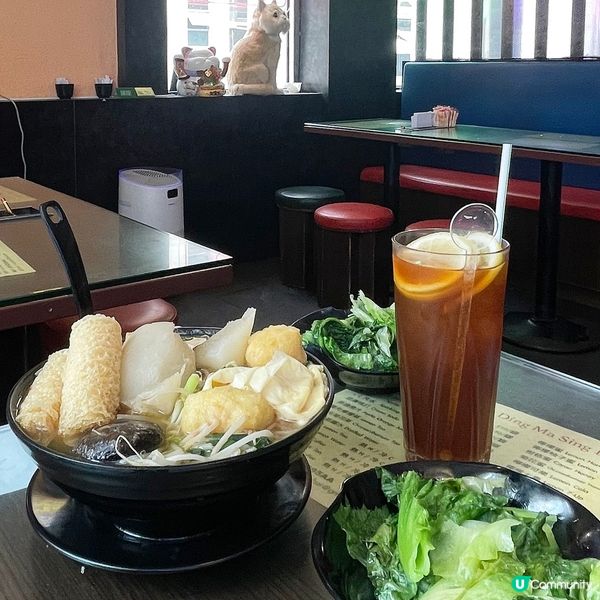 [香港素食] 尖沙咀 | 星林居酸辣米線餐廳：明火小鍋米線可選素食 湯底有水準