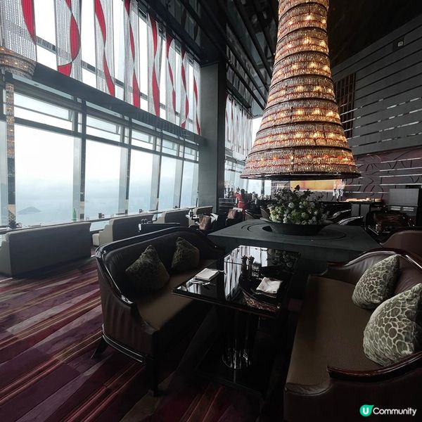 [香港素食] 尖沙咀 | The Lounge & Bar：102樓海景純素美食 午市自選健康沙律吧 低碳高蛋白菜式