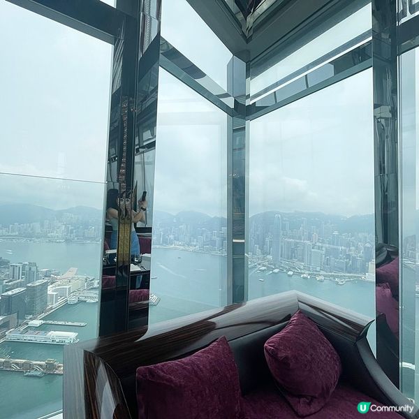 [香港素食] 尖沙咀 | The Lounge & Bar：102樓海景純素美食 午市自選健康沙律吧 低碳高蛋白菜式