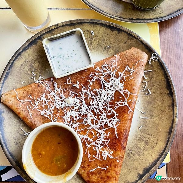 [香港素食] 尖沙咀 | Branto 印度素食餐廳：南印度素食料理 主打各類特色煎餅