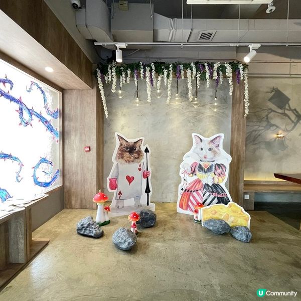 [香港素食] 長沙灣 | Lumière 一盞燈：Meow In Wonderland 期間限定主題打卡