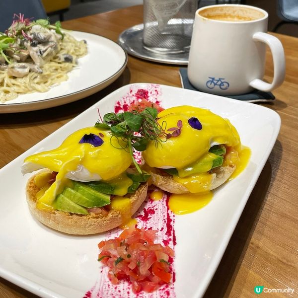 [香港素食] 大圍 | BRICK LANE Deli：蛋奶素全日早餐 薄餅 意粉