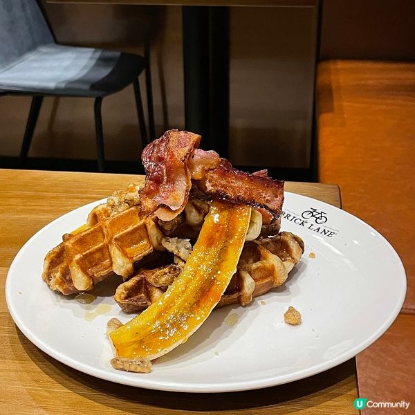 [香港素食] 大圍 | BRICK LANE Deli：蛋奶素全日早餐 薄餅 意粉