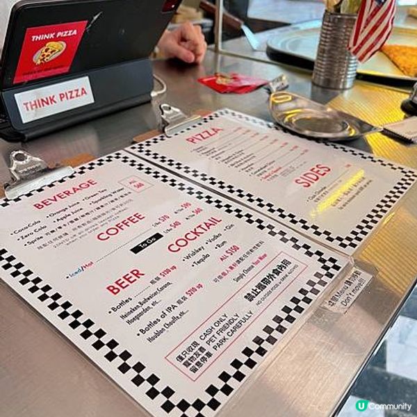 一秒到紐約! Welcome to New York 台南 THINK PIZZA 薄皮現烤比薩