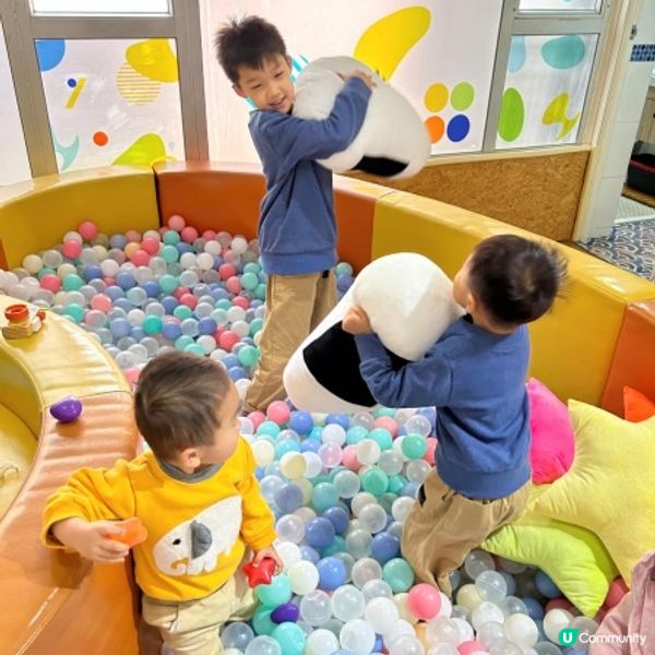 【 盡情放電既親子好玩室內遊戲室 】