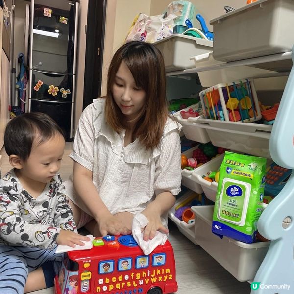 湊住小朋友會更加著重衞生同家居清潔