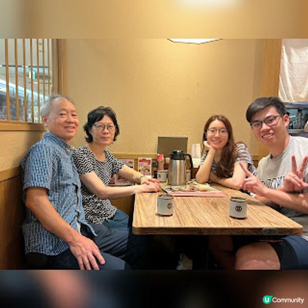 #一家12人去旅行 ~ 自家製麺 杵屋 天満橋京阪パナンテ店