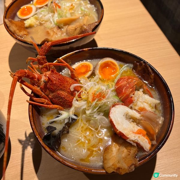 伊勢海老拉麵🍜完勝！