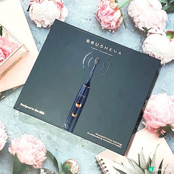 集功效和顏值於一身的電動聲波牙刷~ Brusheva