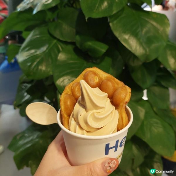 Ikea港式奶茶新地伴迷你雞蛋仔