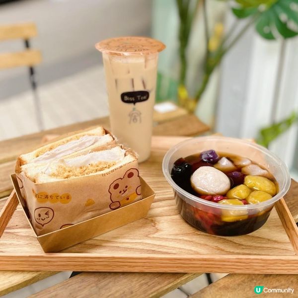 超足料芋泥麻糬厚吐司🍞