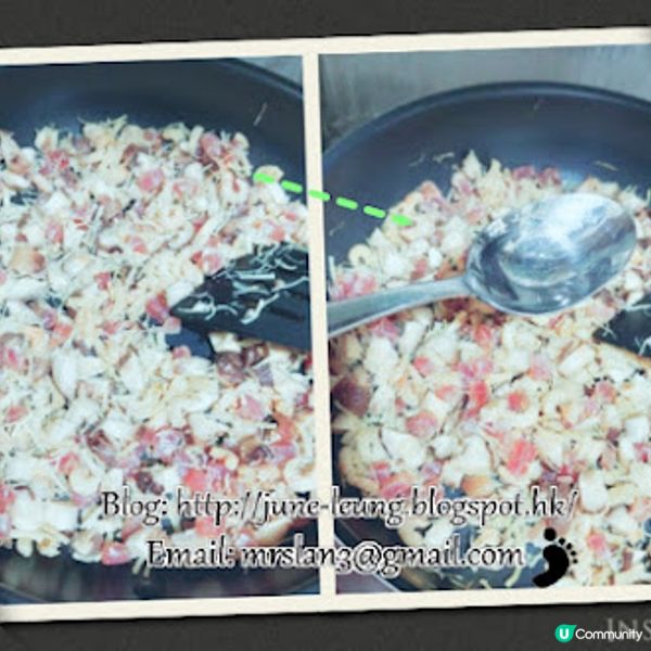 [電飯煲簡易煮] 減鹽版。電飯煲。蘿蔔糕