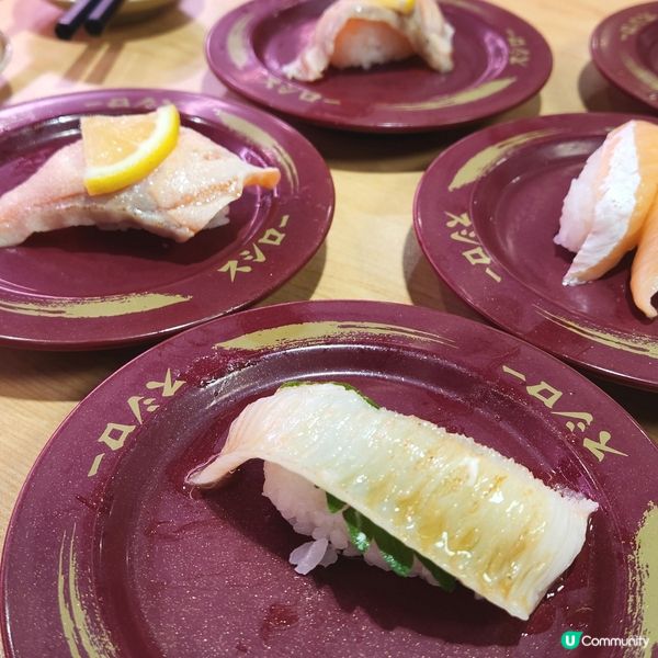 ✨️壽司郎 🤤碟魚裙邊好好食✨️