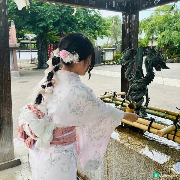 和服👘川越留影