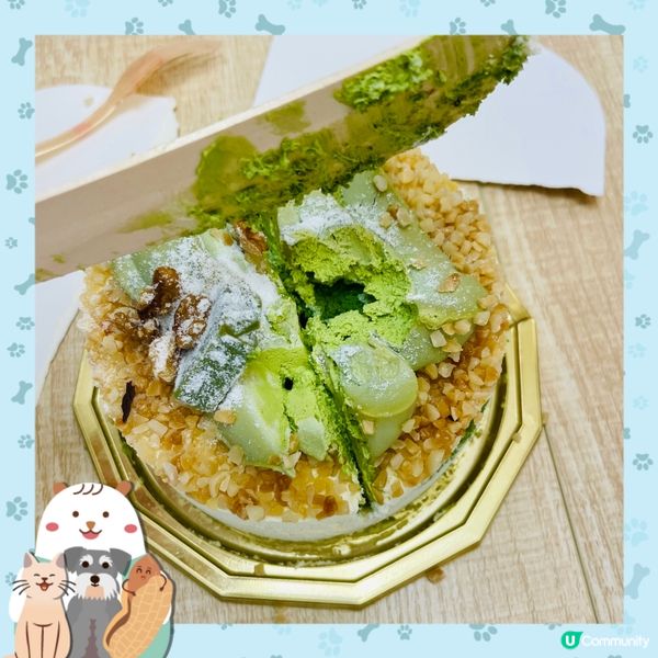 🍵宇治抹茶脆脆蛋糕🍵