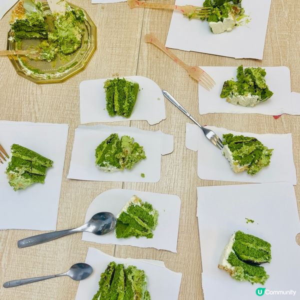 🍵宇治抹茶脆脆蛋糕🍵