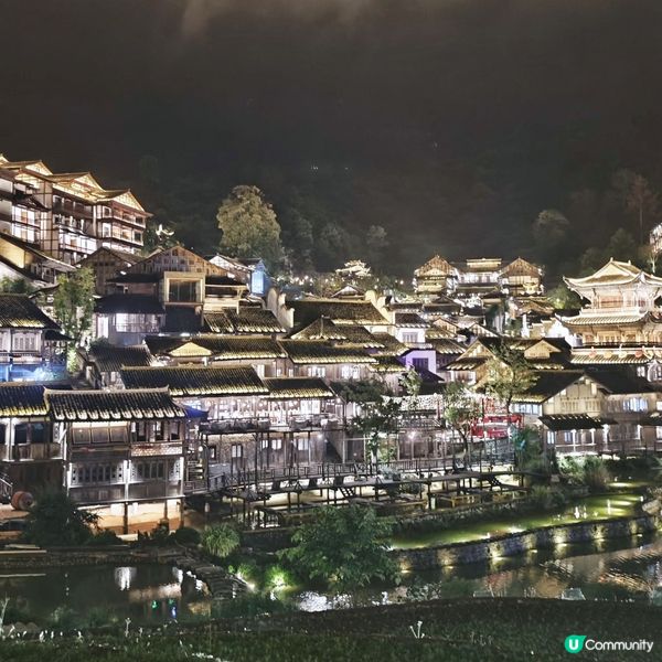 夜遊🇨🇳貴州🌃烏江寨