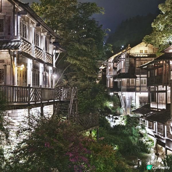 夜遊🇨🇳貴州🌃烏江寨