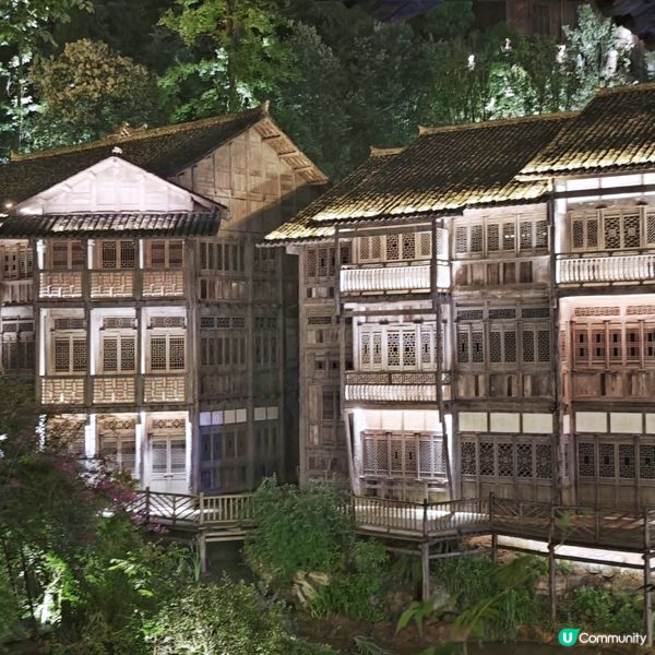 夜遊🇨🇳貴州🌃烏江寨