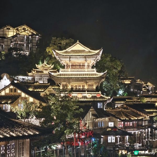 夜遊🇨🇳貴州🌃烏江寨