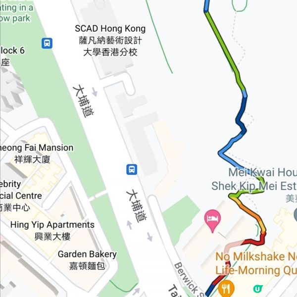香港簡易跑步路線 3 –深水埗運動場至嘉頓山 (來回)