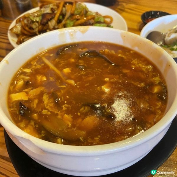 大角咀上海老家，正宗上海味！酸辣湯超大碗