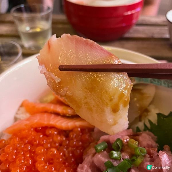 黃竹坑搵食！四色刺身丼，超抵食！🍣🤤