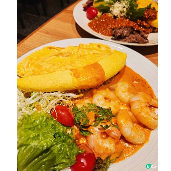 東涌餐廳！蛋包飯配炸雞，打卡一流！😋