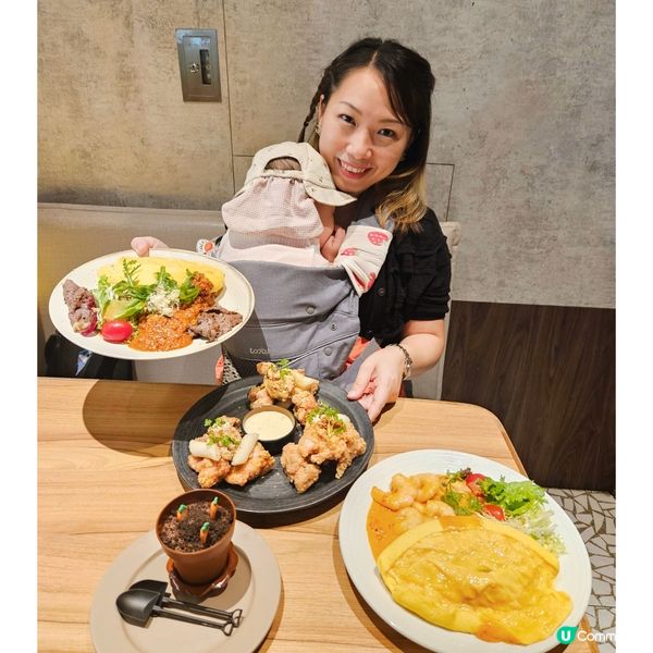 東涌餐廳！蛋包飯配炸雞，打卡一流！😋