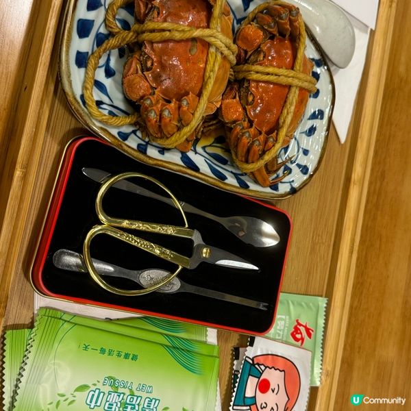 蟹一品🦀 再訪！花雕醉蟹、蟹黃金撈麵、蟹粉小籠包