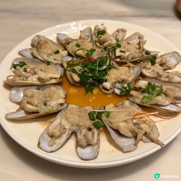 時令肥美蟶子．季節限定菜式