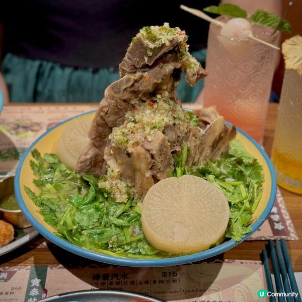 招牌必食人氣火山排骨麵🥩🔥