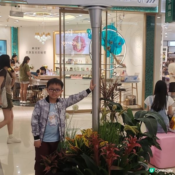 最近去廣州在正佳廣場及北京路步行街大佛寺夜景