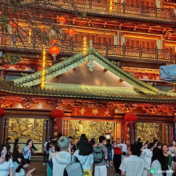 最近去廣州在正佳廣場及北京路步行街大佛寺夜景