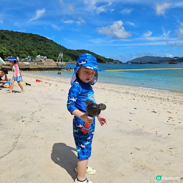 1)珠海長隆宇宙飛船，2）西貢三星灣沙灘，3）西貢海下灣潛水...