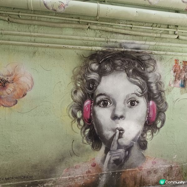 藝文青西營盤壁畫街藝里坊打卡