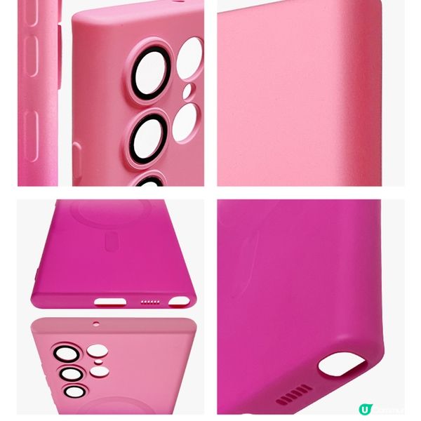 サムスンギャラクシーs22ultras23s24ウルトラケースマグネティック用カメラレンプロテクター付きソフトtpuグラデーション電話カバー