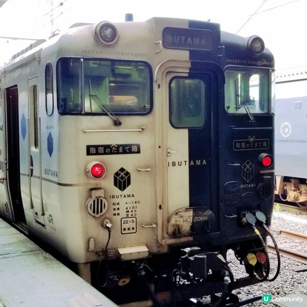 鹿兒島🚃指宿玉手箱號🚃觀光列車 IBUTAMA ⚪️⚫️