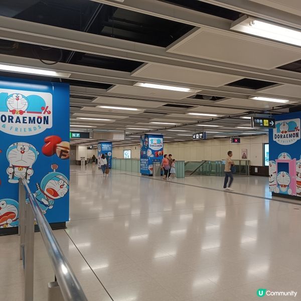 港鐵尖沙咀站及尖東站已經變身多啦A夢車站！