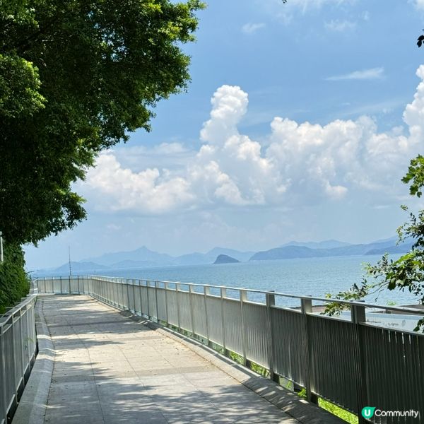 大梅沙海濱棧道-尋找海天一色