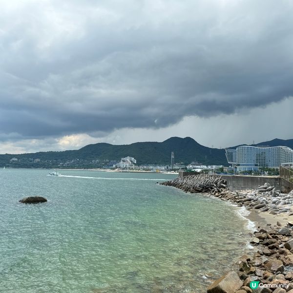 大梅沙海濱棧道-尋找海天一色