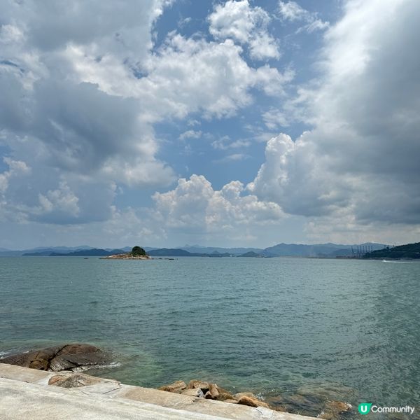 大梅沙海濱棧道-尋找海天一色