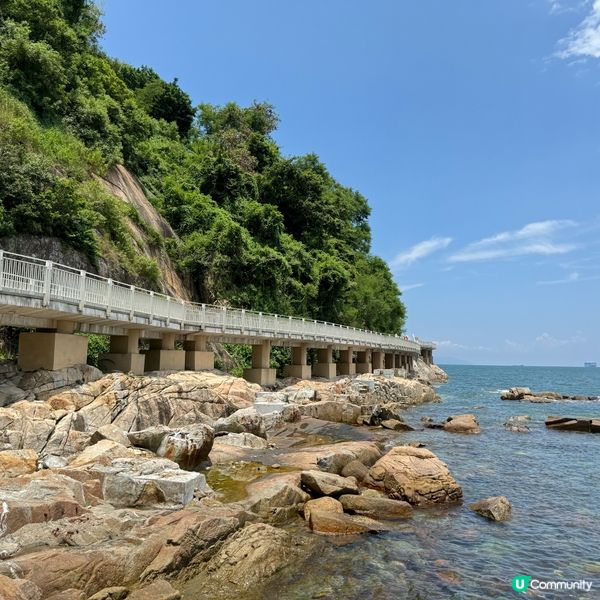 大梅沙海濱棧道-尋找海天一色