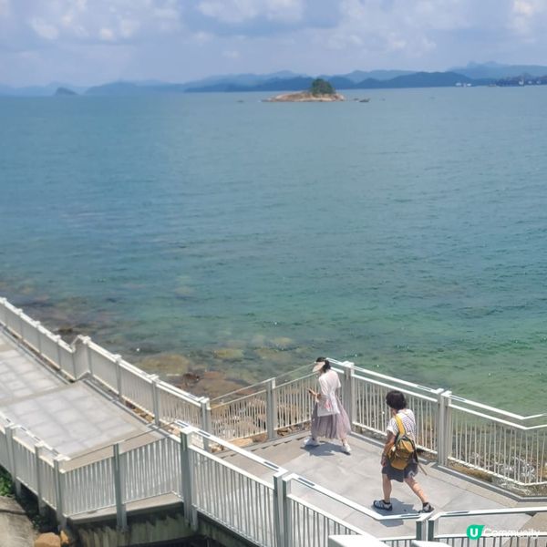 大梅沙海濱棧道-尋找海天一色