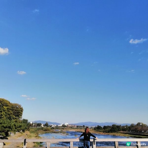 嵯峨嵐山渡月橋。打卡景點💝