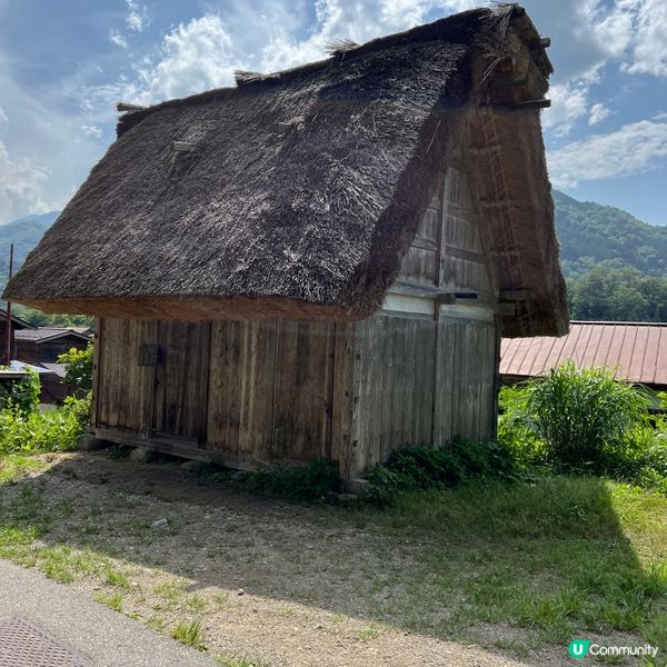 白川鄉合掌村，美到暈😍