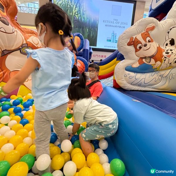 「PAW Patrol運動場英雄」充氣競技運動場🐶🐾