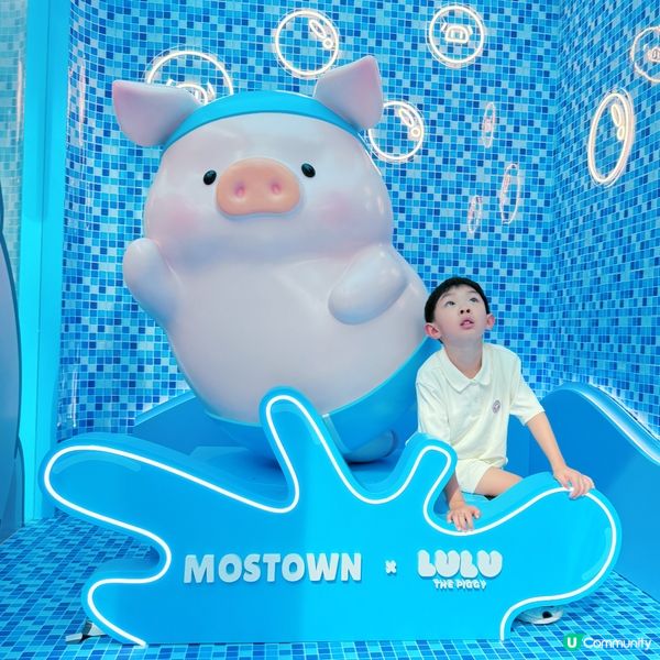 🐷 新港城中心「罐頭豬」運動打卡！ 🏃‍♀️🏃‍♂️