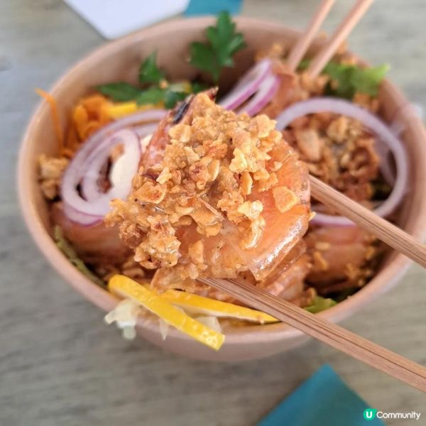 【by・The・Shrimp（瀨長島。沖繩）】｜日落美景蒜香蝦